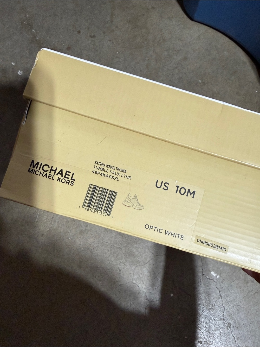 Michael Kors White Shoe Box with Branding